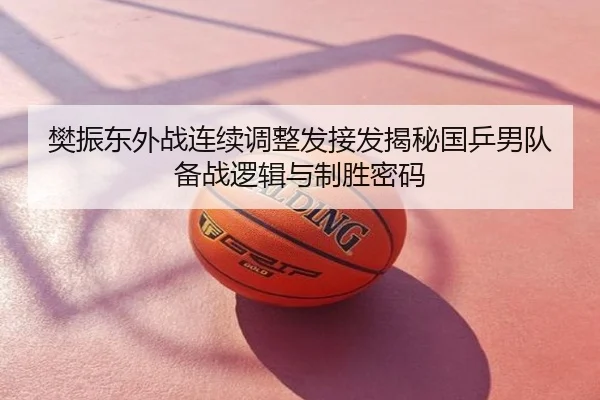 樊振东外战连续调整发接发揭秘国乒男队备战逻辑与制胜密码